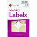 Maco Tag & Label SEAL, NOTARY, FOIL, 2.125in, 32PK MACOS721